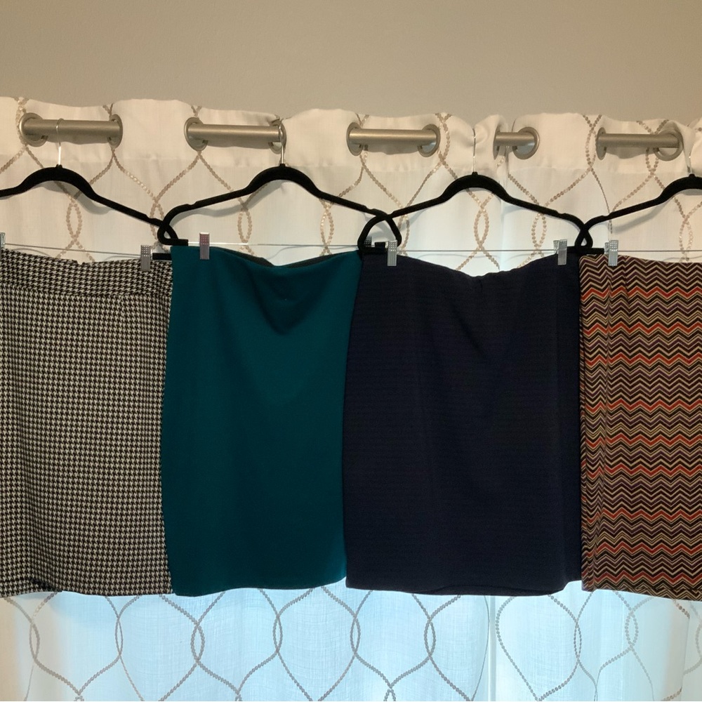 Green skirt